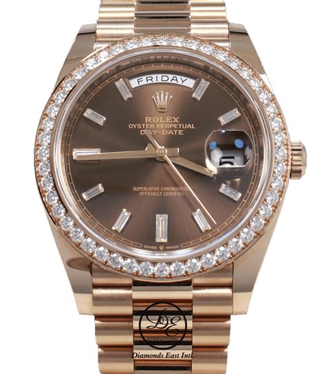 rolex presidential 28|rolex presidential 40mm diamond bezel.